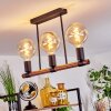 Clayhurst Plafondlamp Zwart, 3-lichts