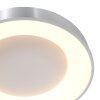 Steinhauer Ringlede Plafondlamp roestvrij staal, 1-licht