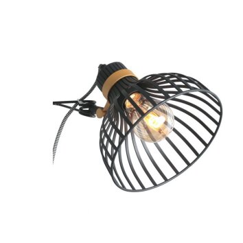 Steinhauer Dunbar Klemlamp Goud, Zwart, 1-licht