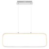 Globo SILLA Hanger LED Nikkel mat, 1-licht