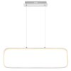 Globo SILLA Hanger LED Nikkel mat, 1-licht