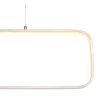 Globo SILLA Hanger LED Nikkel mat, 1-licht