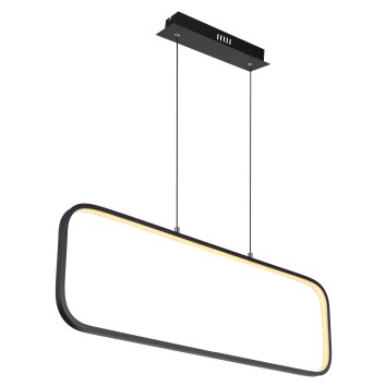 Globo SILLA Hanger LED Zwart, 1-licht