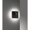 Fischer & Honsel Mila Muurlamp LED Zwart, 1-licht