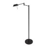 Steinhauer Retina Staande lamp LED Zwart, 1-licht