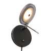Steinhauer Turound Muurlamp LED Zwart, 1-licht