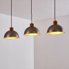 Tholen Hanglamp Bruin, 3-lichts