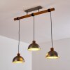 Tholen Hanglamp Bruin, 3-lichts
