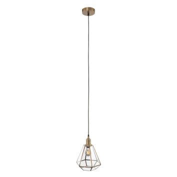 Steinhauer Pimpernel Hanglamp Brons, 1-licht