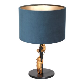 Steinhauer Animaux Tafellamp Goud, Zwart, 1-licht