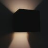 Steinhauer Muro Buiten muurverlichting LED Zwart, 2-lichts
