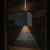 Steinhauer Muro Buiten muurverlichting LED Zwart, 2-lichts