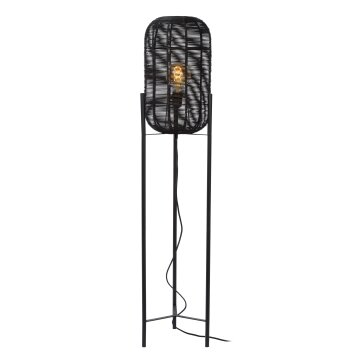 Lucide HERMINE Staande lamp Zwart, 1-licht