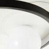 Brilliant Atlanta Plafondlamp LED Zwart, 1-licht