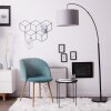 Brilliant Aike Staande lamp Zwart, 1-licht