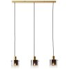 Brilliant Osaki Hanglamp Goud, 3-lichts