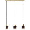 Brilliant Osaki Hanglamp Goud, 3-lichts