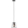 Brilliant Luxor Hanglamp Zwart, 1-licht