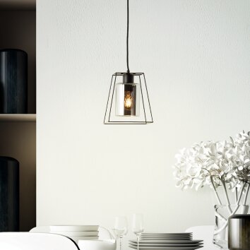 Brilliant Luxor Hanglamp Zwart, 1-licht