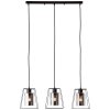 Brilliant Luxor Hanglamp Zwart, 3-lichts