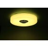 Globo SERAFINA Plafondlamp LED Wit, 1-licht, Afstandsbediening, Kleurwisselaar