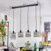 Tobuna Hanglamp Zwart, 4-lichts