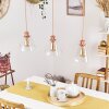 Puestito Hanglamp Goud, Roze, 3-lichts