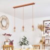 Puestito Hanglamp Goud, Roze, 3-lichts