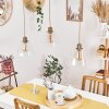 Puestito Hanglamp Brons, Goud, 3-lichts