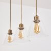 Puestito Hanglamp Brons, Goud, 3-lichts
