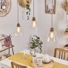 Puestito Hanglamp Brons, Goud, 3-lichts