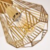 Cassils Hanglamp Goud, 3-lichts