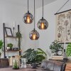 Sernf Hanglamp Zwart, 3-lichts