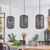 Uguay Hanglamp Zwart, 3-lichts