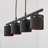 Marbach Hanglamp Zwart, 4-lichts