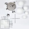 Cochuna Hanglamp Nikkel mat, 5-lichts