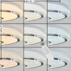 Vallecito Plafondlamp LED Wit, 1-licht
