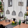 Stettler Hanglamp Zwart, 3-lichts