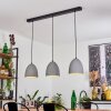 Stettler Hanglamp Zwart, 3-lichts