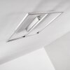 Rauma Plafondlamp LED Nikkel mat, 1-licht