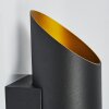 Ricardone Muurlamp Zwart, 1-licht