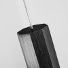 Freshwater Hanglamp LED Zwart, 5-lichts