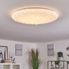 Mixta Plafondpaneel LED Wit, 1-licht, Afstandsbediening, Kleurwisselaar