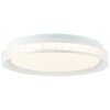 Brilliant Burlie Plafondlamp LED Wit, 1-licht, Afstandsbediening, Kleurwisselaar