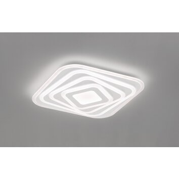 Fischer & Honsel Queen Plafondlamp LED Wit, 1-licht, Afstandsbediening