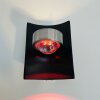 Fischer & Honsel Bondy Muurlamp LED Zwart, 1-licht, Kleurwisselaar