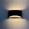 Fischer & Honsel Arles Muurlamp LED Zwart, 2-lichts