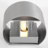Steinhauer Muro Muurlamp LED roestvrij staal, 1-licht