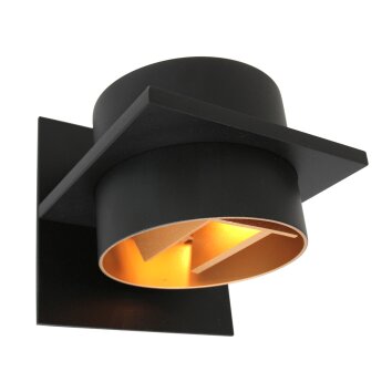Steinhauer Muro Muurlamp LED Zwart, 1-licht