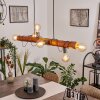 Burruyaco Hanglamp Grijs, Natuurlijke kleuren, 6-lichts